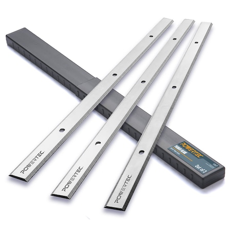 Powertec 13-Inch Planer Blades Replacement Knives for WEN 6552, 6552T & PL1303, 3PK 12827W